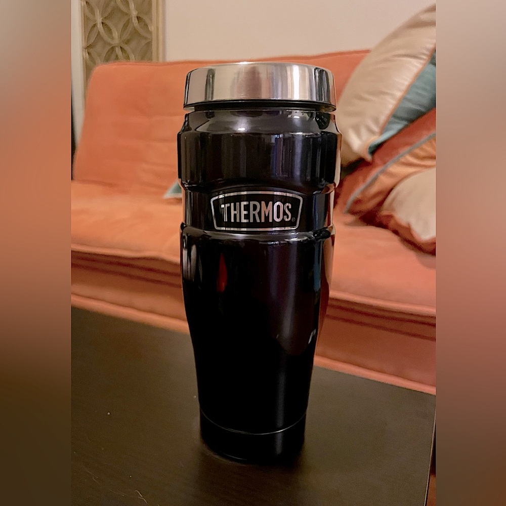Thermos Stainless Steel Insulated Tumbler Coffee Travel Mug Cup Tea 16oz NWOT